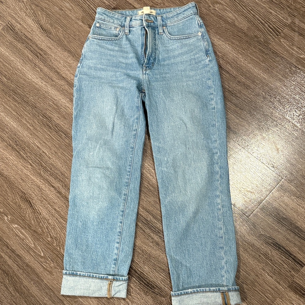 Madewell Curvy perfect vintage straight jeans